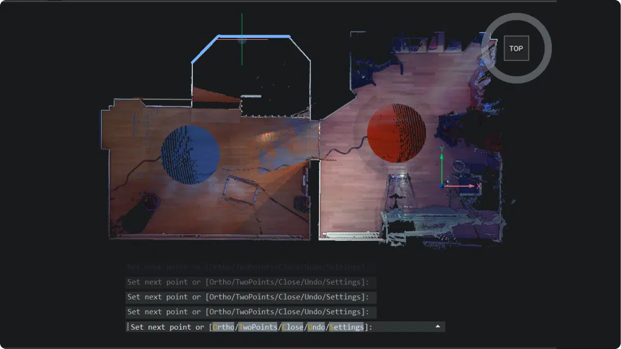 2D_polyline_tracing_on_point_clouds